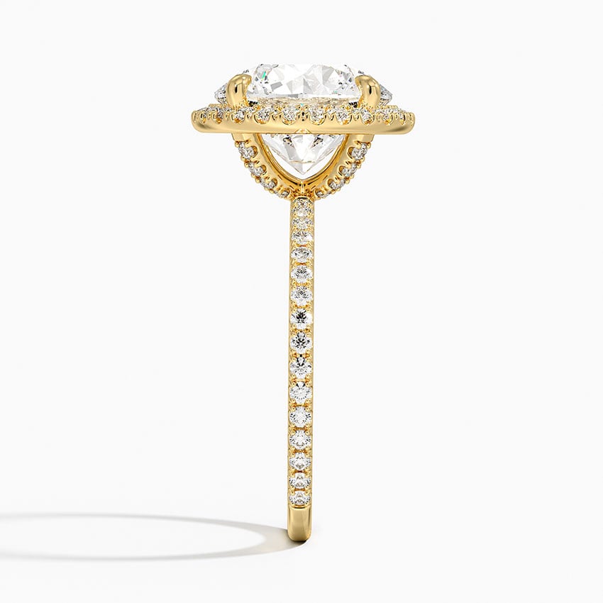 Palawan Diamond Ring - Yellow Gold - 3.5 ct - Side 2