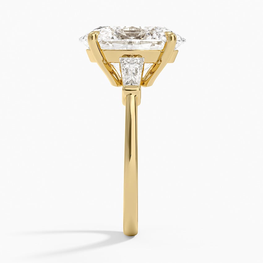 Vienna Diamond Ring - Yellow Gold - 5 ct - Side 2