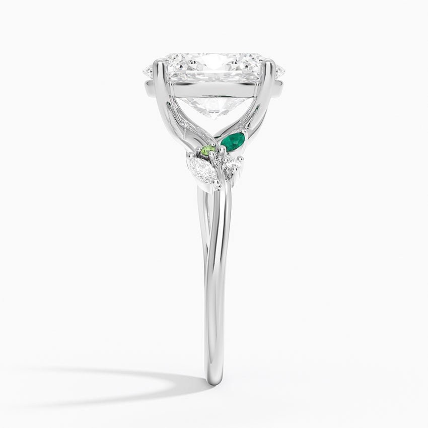 Lanai Diamond Ring - White Gold - 3 ct - Side 2