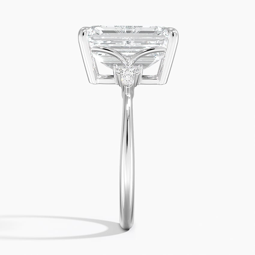 Mallorca Diamond Ring - White Gold - 5 ct - Side 2
