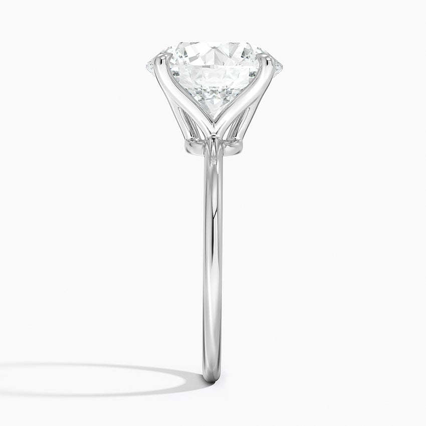 Kerala Diamond Ring - White Gold - 5 ct - Side 2