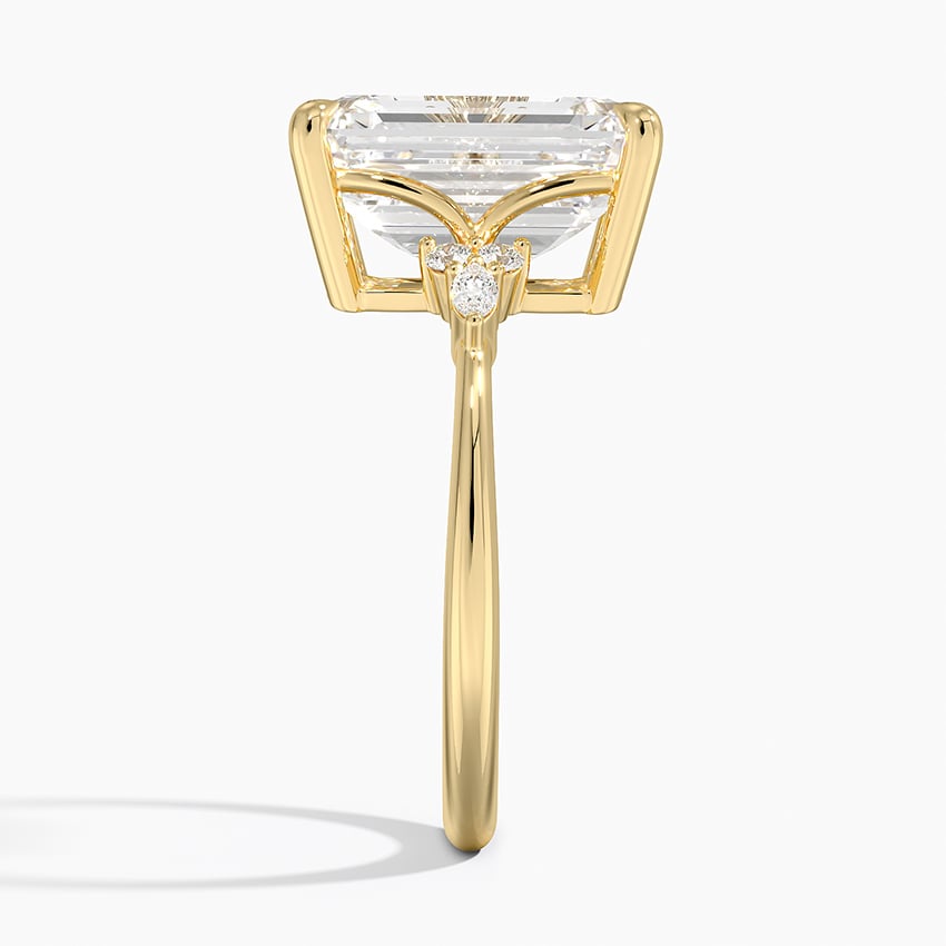Mallorca Diamond Ring - Yellow Gold - 5 ct - Side 2