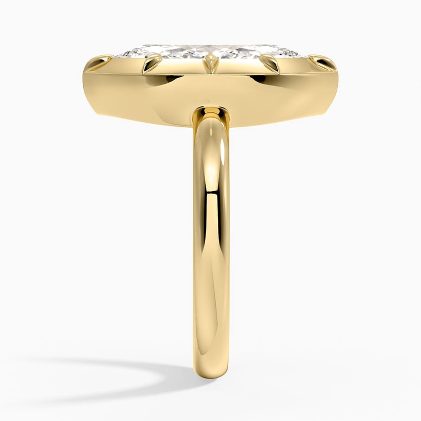 Cartagena Diamond Ring - Yellow Gold - 2.5 ct - Side 2