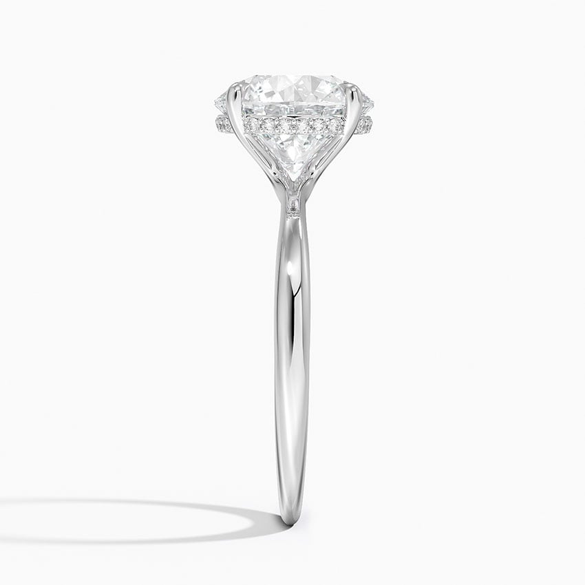 Bali Diamond Ring - White Gold - 3 ct - Side 2