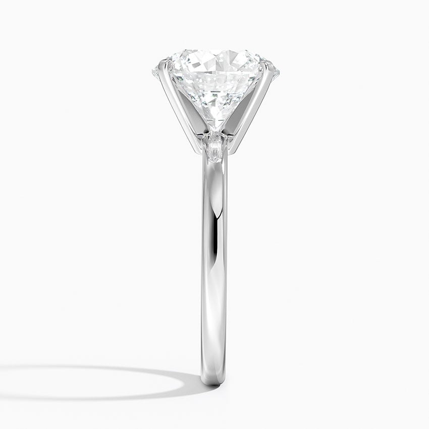 Sausalito Diamond Ring - White Gold - 3.5 ct - Side 2