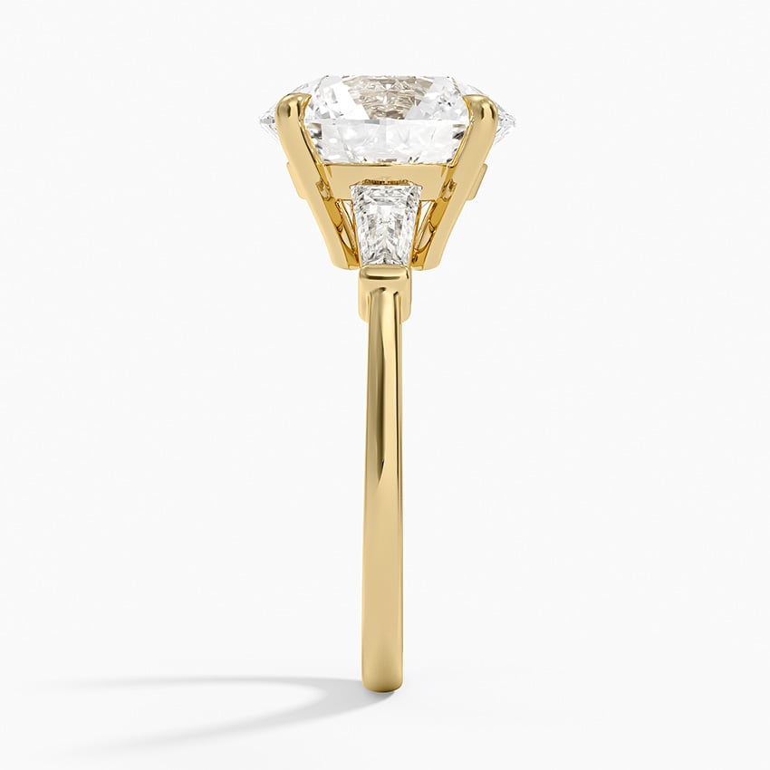 Malibu Diamond Ring - Yellow Gold - 5 ct - Side 2