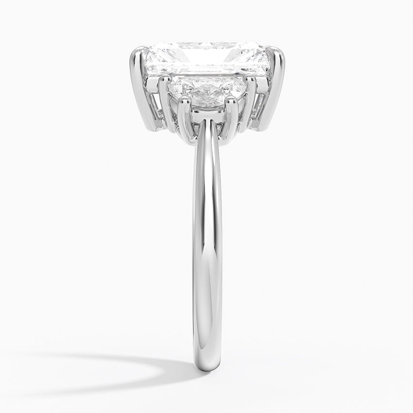 Mendoza Diamond Ring - White Gold - 4 ct - Side 2