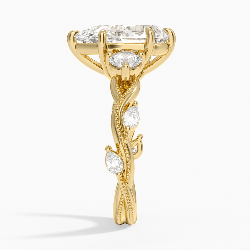 Patagonia Diamond Ring - Yellow Gold - 5 ct - Side 2