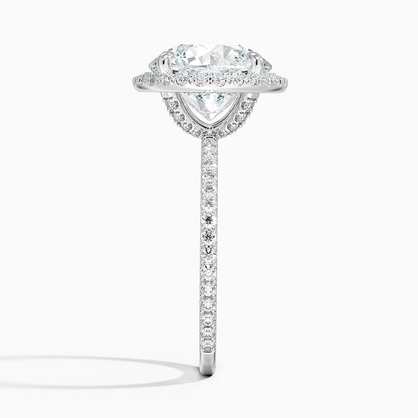 Palawan Diamond Ring - White Gold - 3.5 ct - Side 2