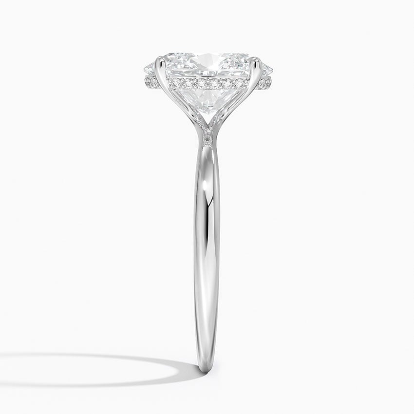 Carmel Diamond Ring - White Gold - 2.5 ct - Side 2