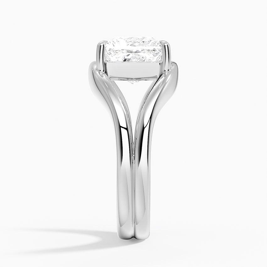 Mauritius Diamond Ring - White Gold - 2.5 ct - Side 2