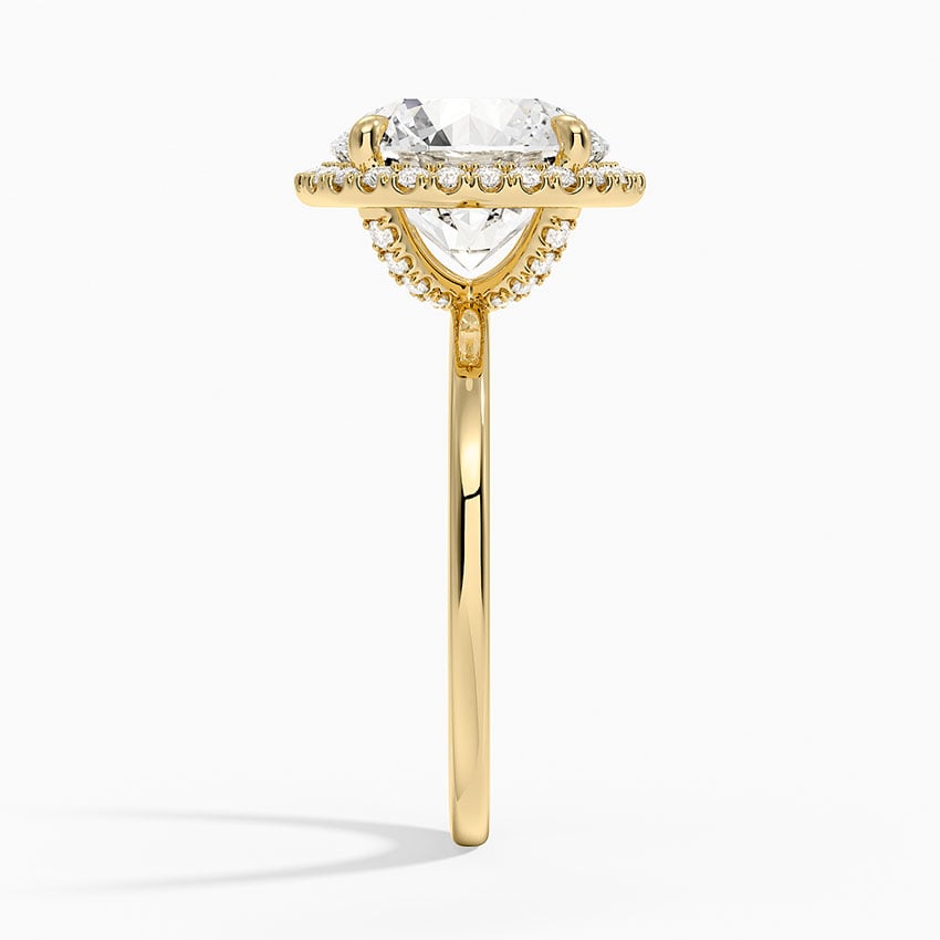Sedona Diamond Ring - Yellow Gold - 3.5 ct - Side 2