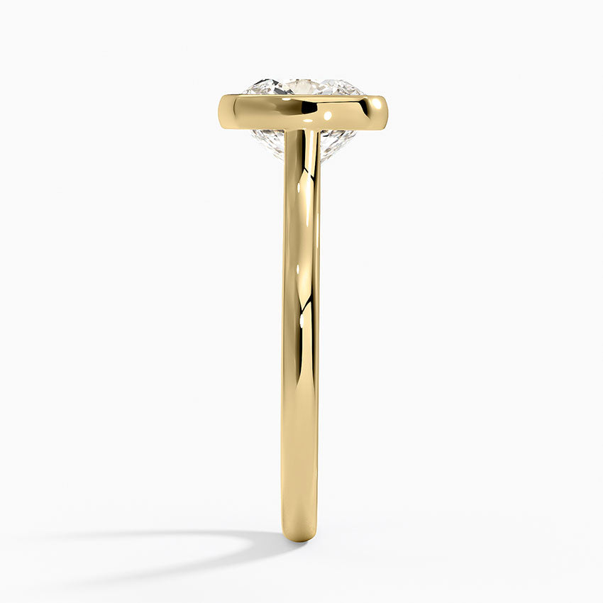 Cannes Diamond Ring - Yellow Gold - 2.5 ct - Side 2
