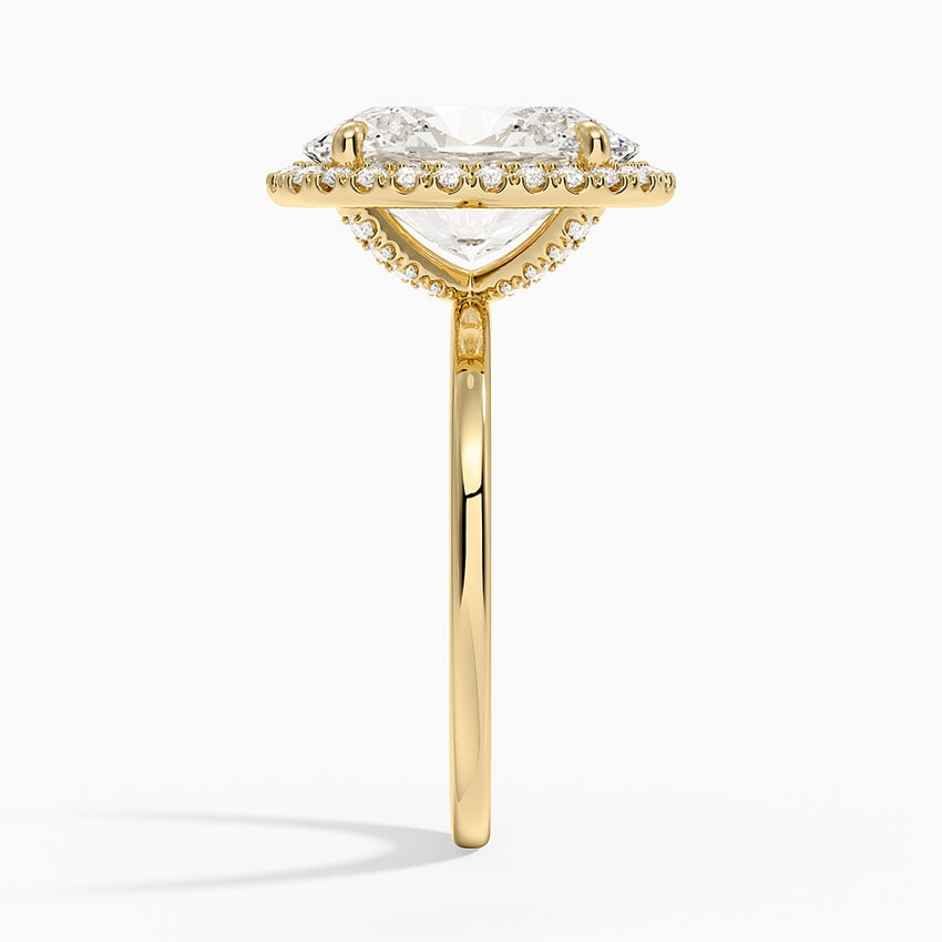 Sintra Diamond Ring - Yellow Gold - 3.5 ct - Side 2