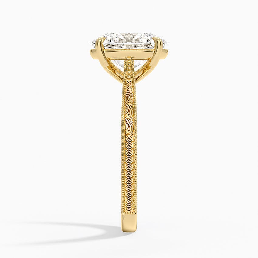 Hakone Diamond Ring - Yellow Gold - 2.5 ct - Side 2