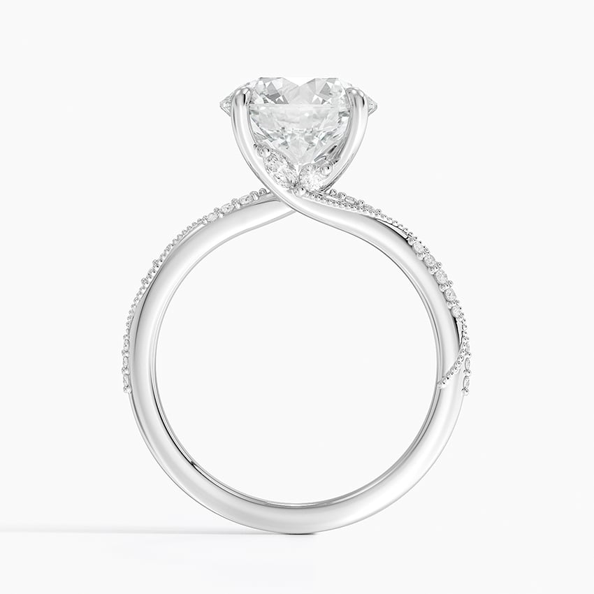 Whitsunday Diamond Ring - White Gold - 3 ct - Side 2