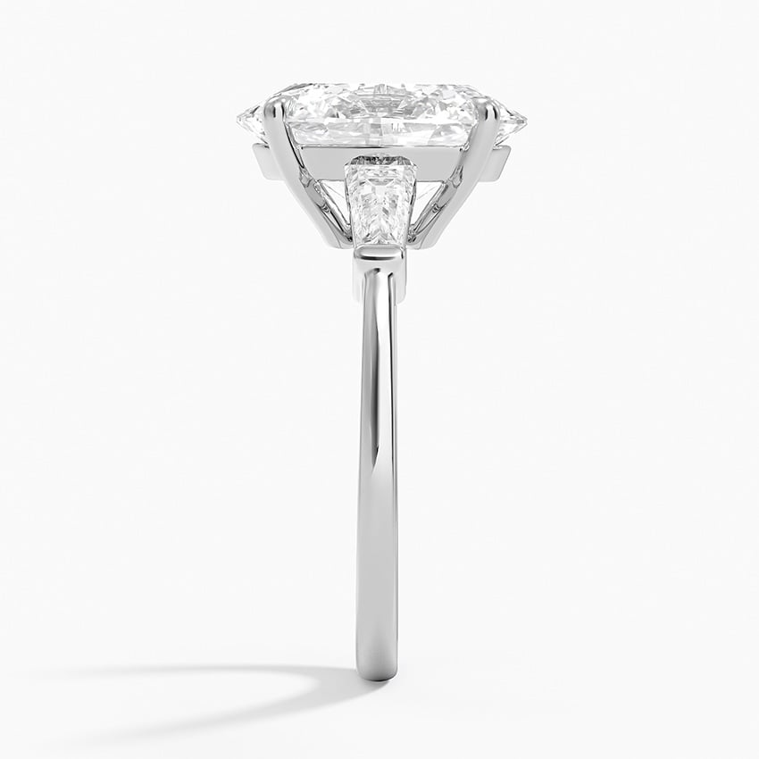 Vienna Diamond Ring - White Gold - 3.5 ct - Side 2
