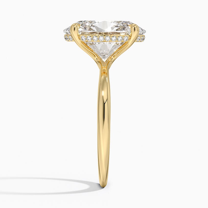 Carmel Diamond Ring - Yellow Gold - 5 ct - Side 2