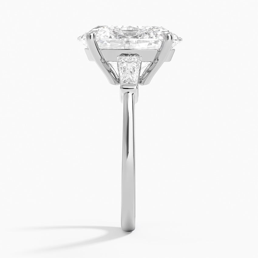 Vienna Diamond Ring - White Gold - 5 ct - Side 2