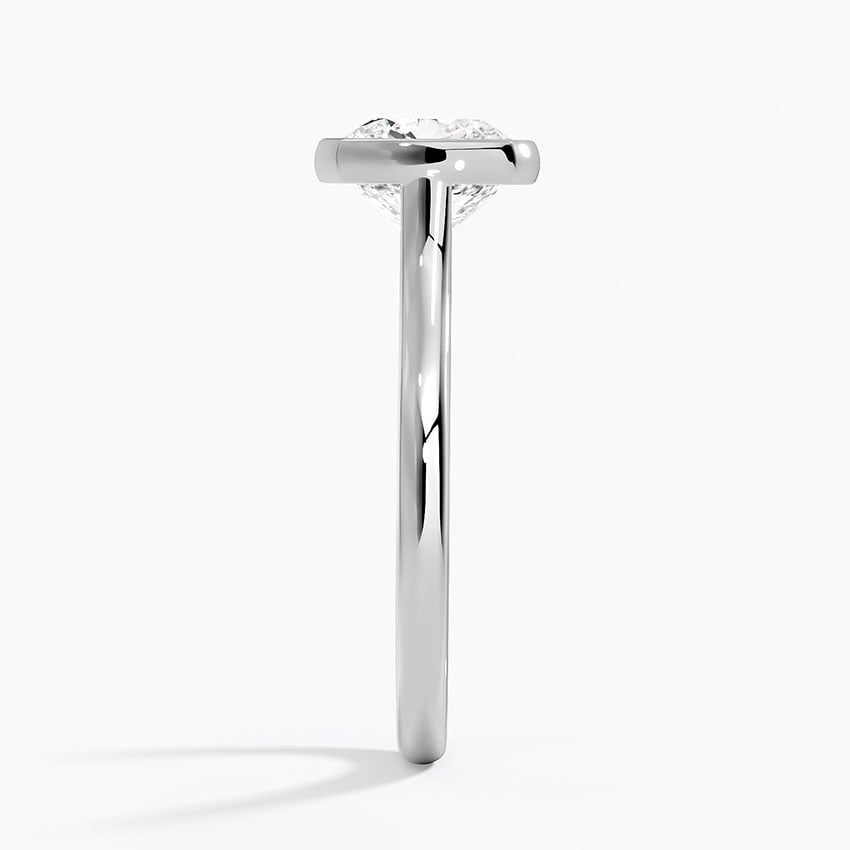 Cannes Diamond Ring - White Gold - 2 ct - Side 2