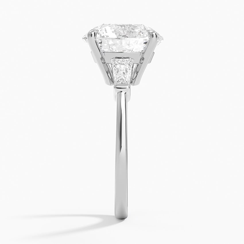 Malibu Diamond Ring - White Gold - 5 ct - Side 2