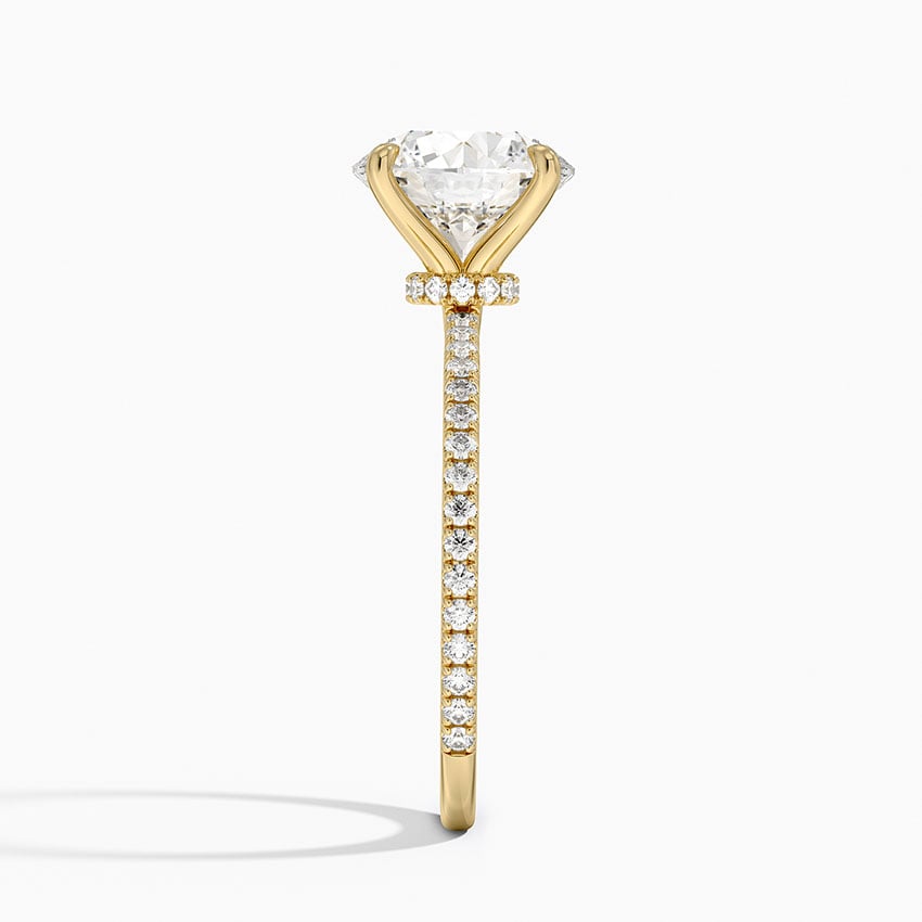 Ravello Diamond Ring - Yellow Gold - 2.5 ct - Side 2
