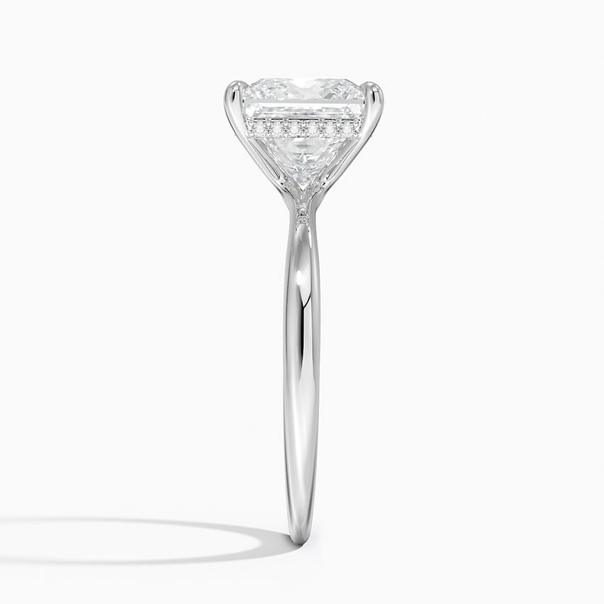 Athens Diamond Ring - White Gold - 3 ct - Side 2