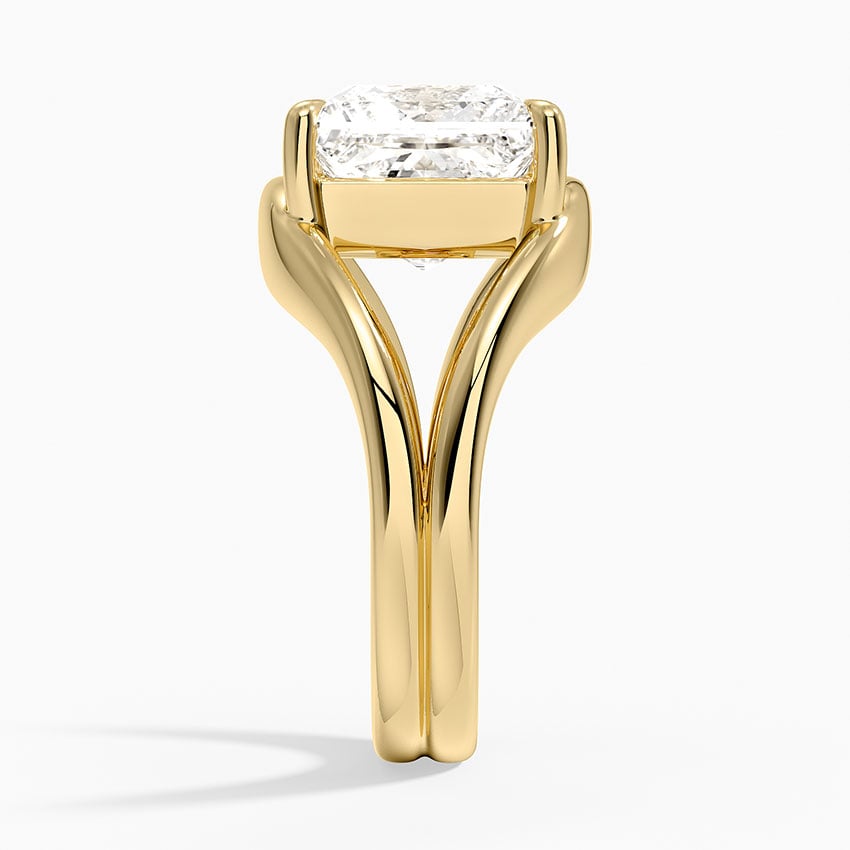 Mauritius Diamond Ring - Yellow Gold - 5 ct - Side 2