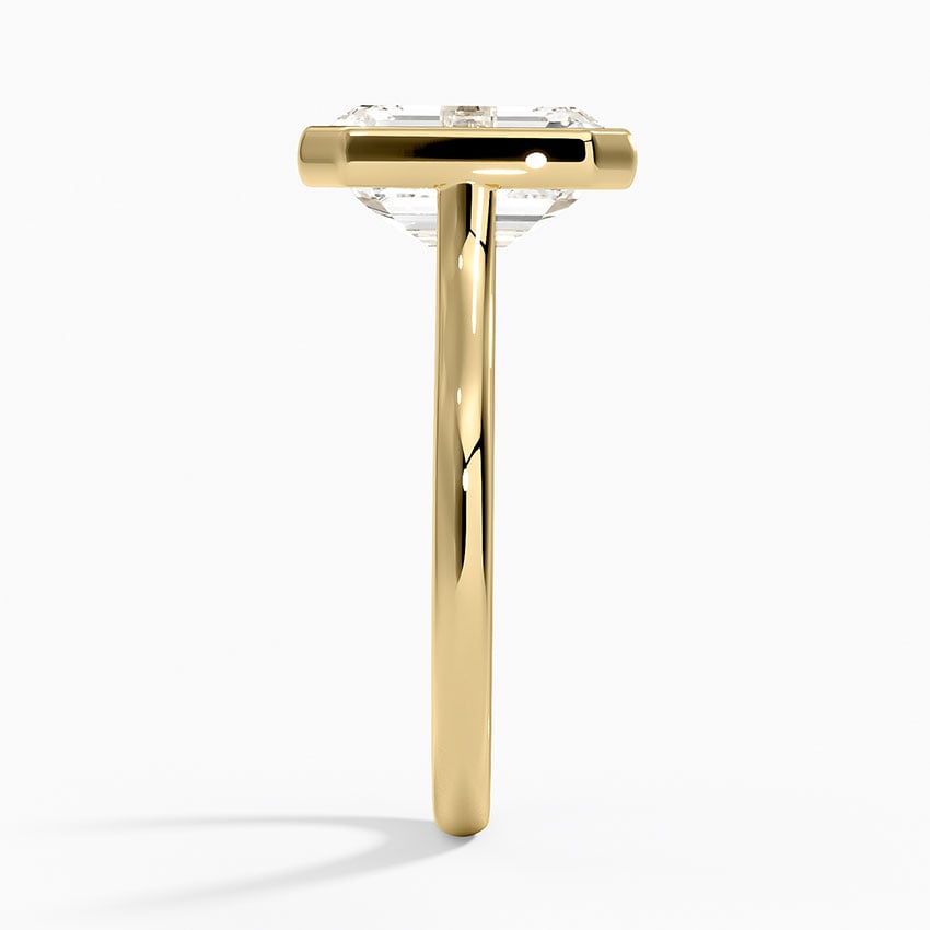 Big Sur Diamond Ring - Yellow Gold - 3 ct - Side 2