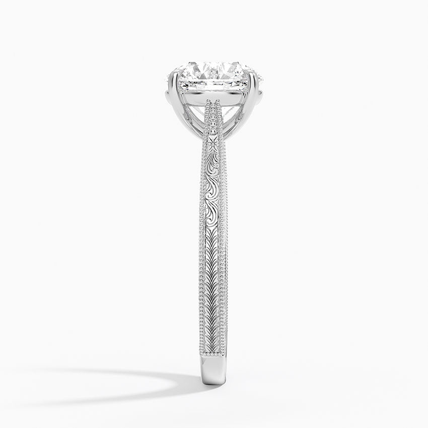 Okinawa Diamond Ring - White Gold - 2 ct - Side 2
