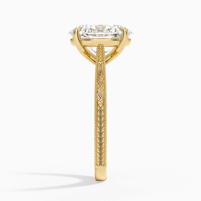 Hakone Diamond Ring - Yellow Gold - 3 ct - Side 2