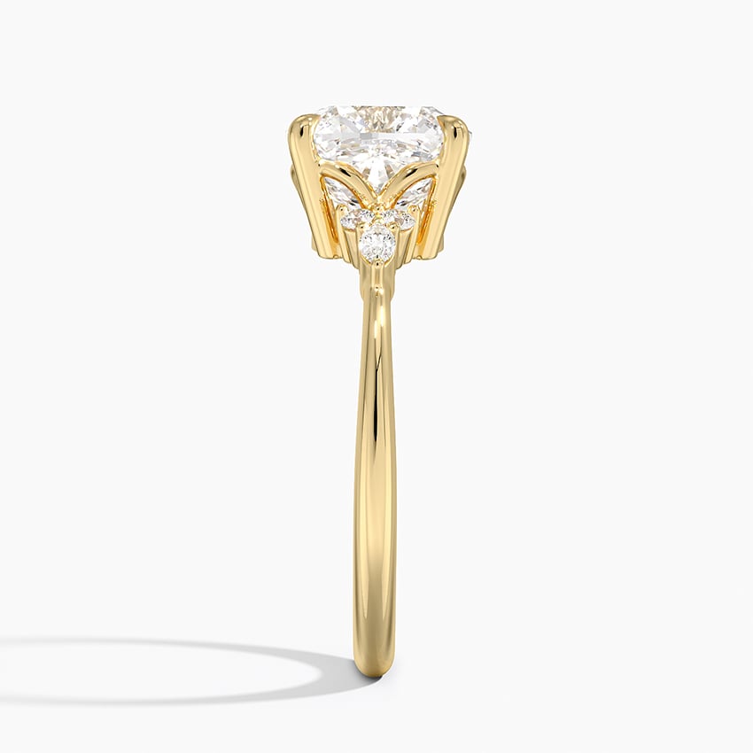 Cortina Diamond Ring - Yellow Gold - 2.5 ct - Side 2