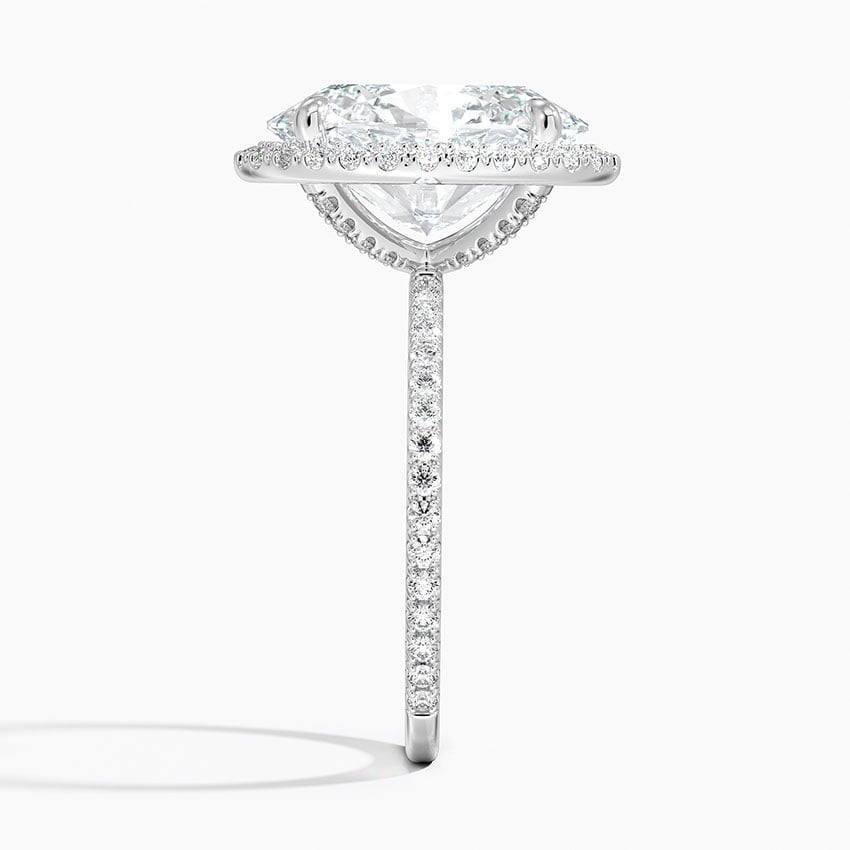 Telluride Diamond Ring - White Gold - 5 ct - Side 2
