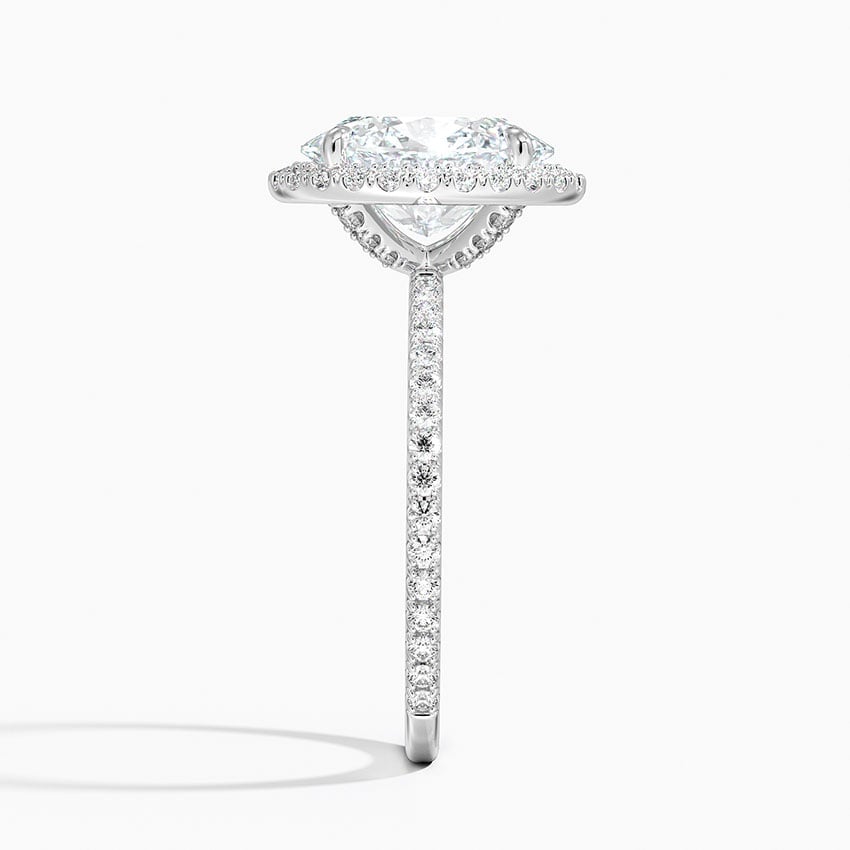 Telluride Diamond Ring - White Gold - 2.5 ct - Side 2