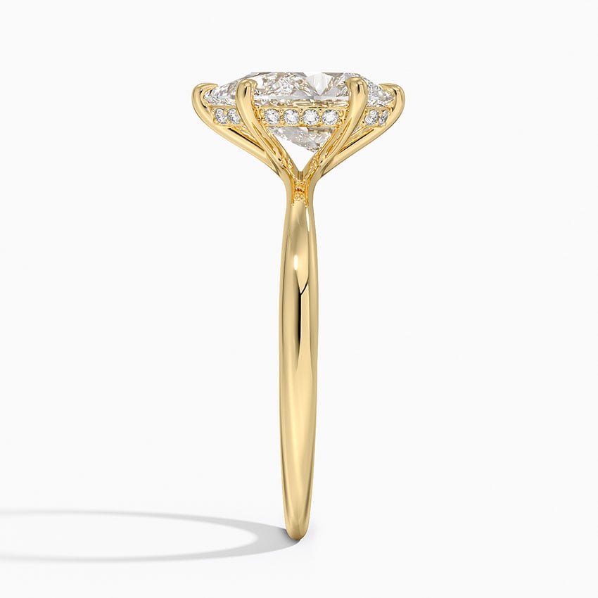 Napa Diamond Ring - Yellow Gold - 2 ct - Side 2