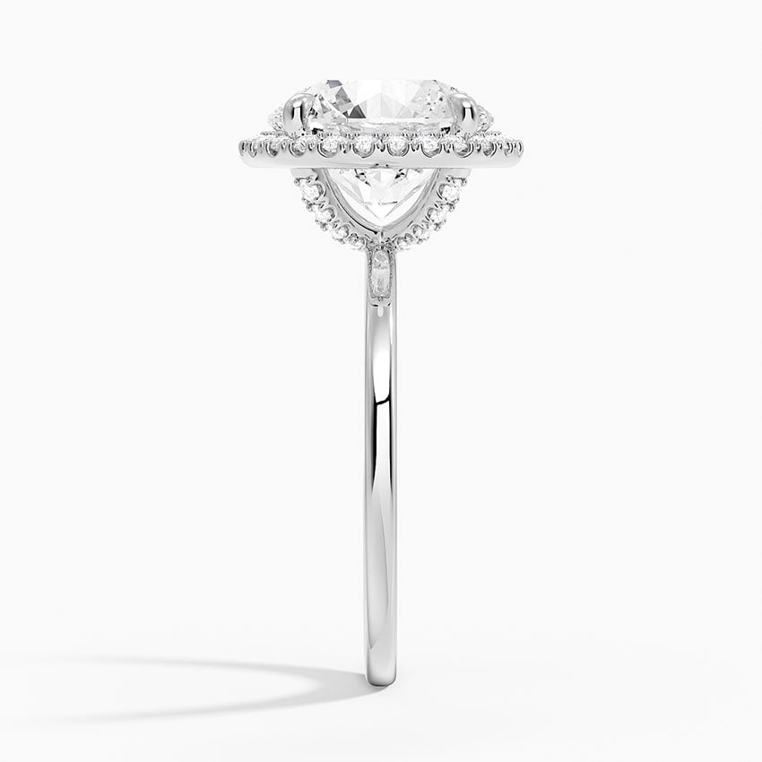 Sedona Diamond Ring - White Gold - 3.5 ct - Side 2