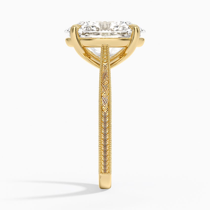 Hakone Diamond Ring - Yellow Gold - 5 ct - Side 2