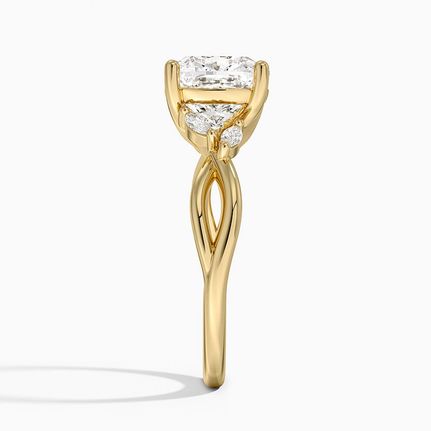 Monterey Diamond Ring - Yellow Gold - 2.5 ct - Side 2