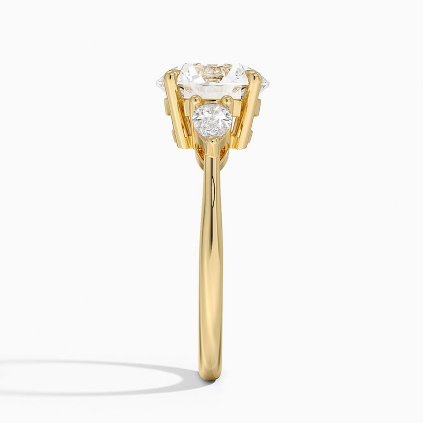 Zermatt Diamond Ring - Yellow Gold - 2.5 ct - Side 2