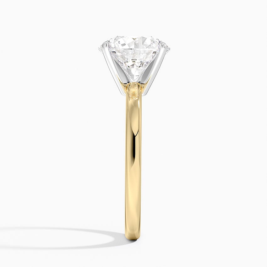 Sausalito Diamond Ring - Yellow Gold - 3 ct - Side 2