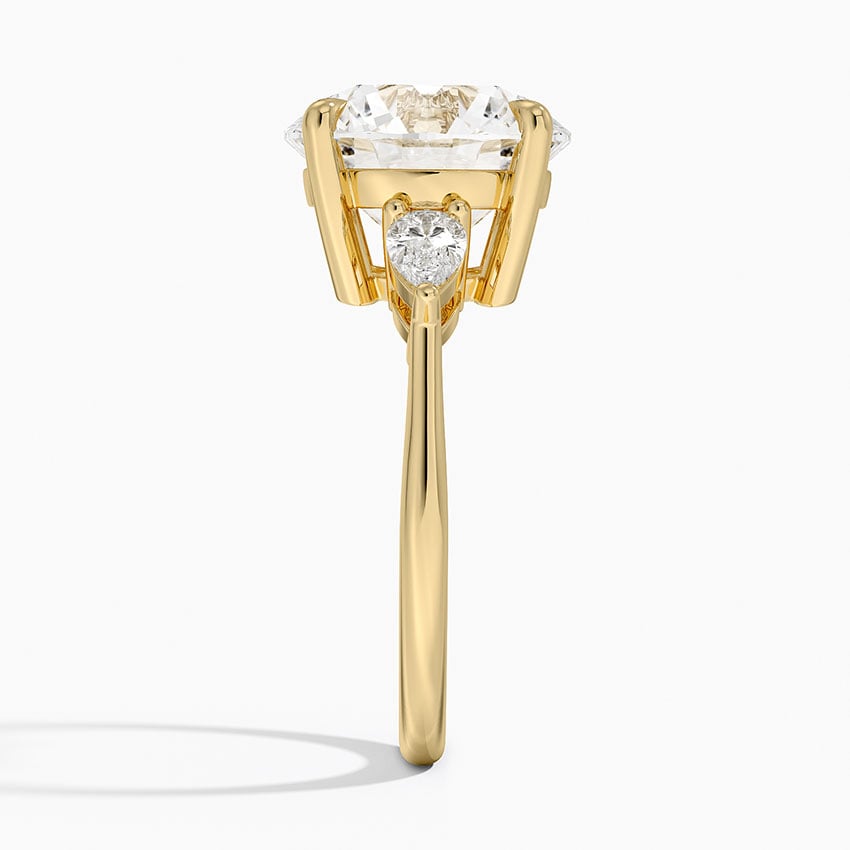 Zermatt Diamond Ring - Yellow Gold - 5 ct - Side 2