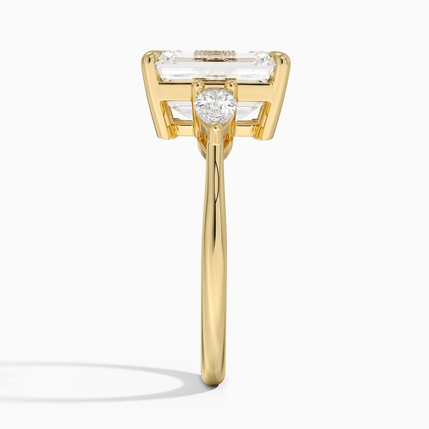 Banff Diamond Ring - Yellow Gold - 4 ct - Side 2