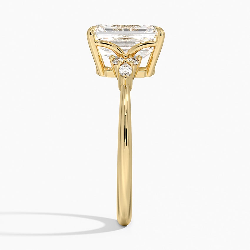 Mallorca Diamond Ring - Yellow Gold - 2 ct - Side 2