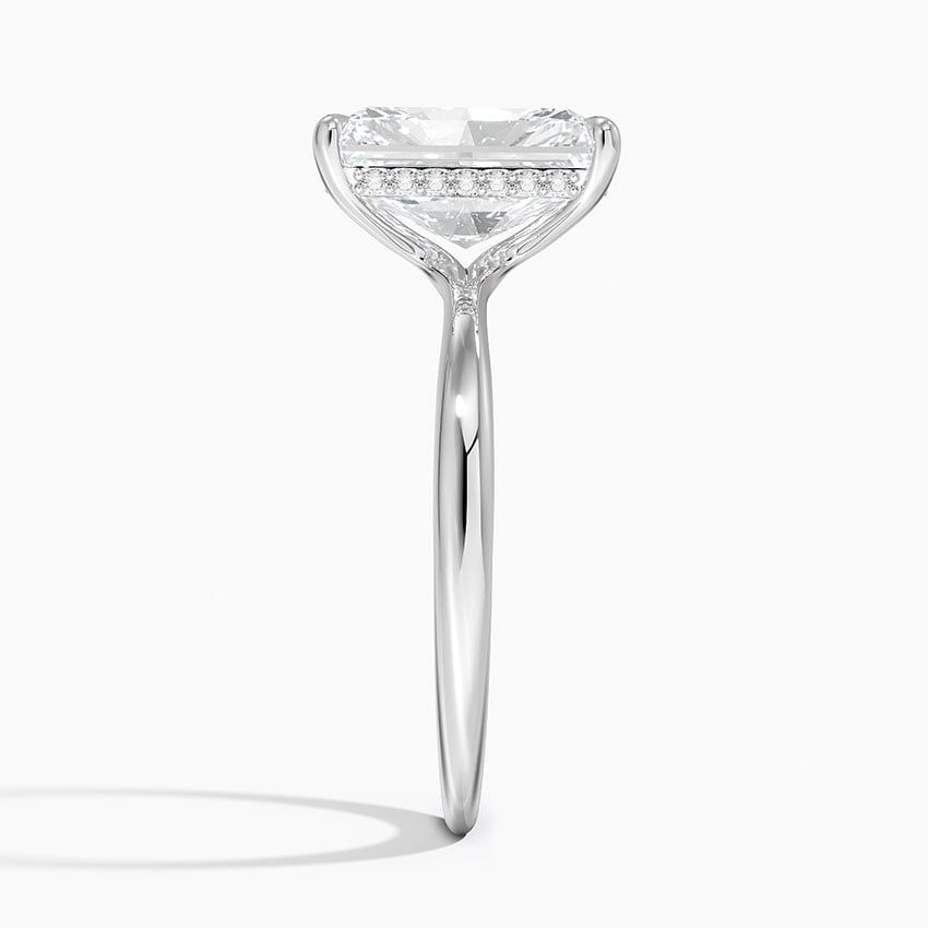 Marbella Diamond Ring - White Gold - 3 ct - Side 2
