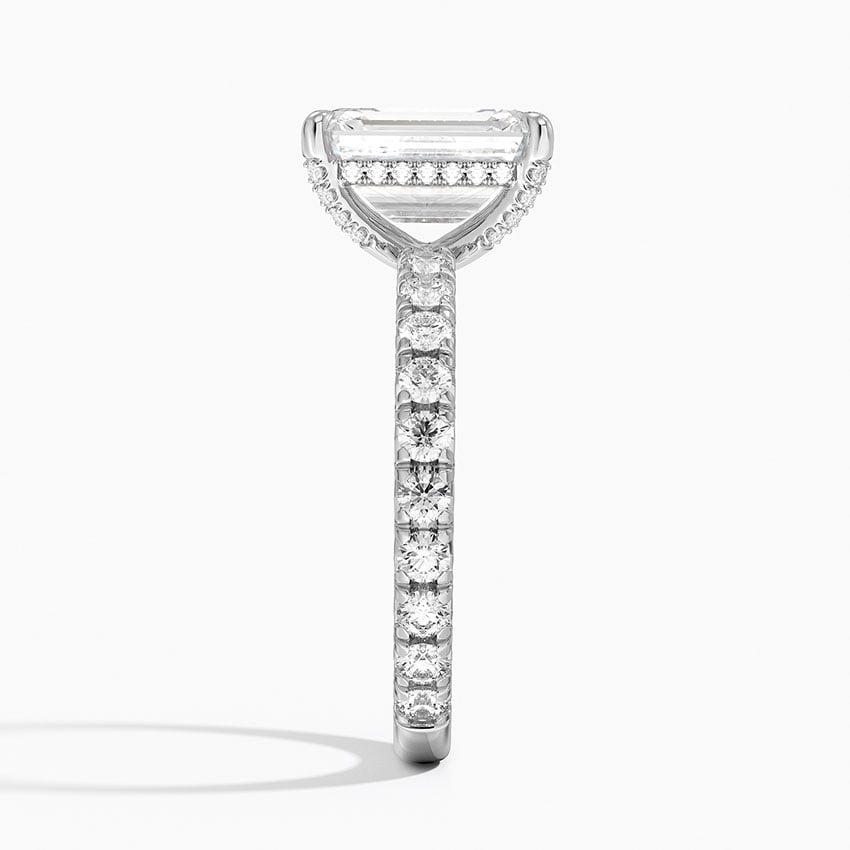 Milford Diamond Ring - White Gold - 2.5 ct - Side 2