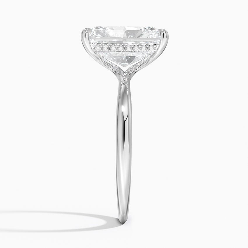 Marbella Diamond Ring - White Gold - 3.5 ct - Side 2