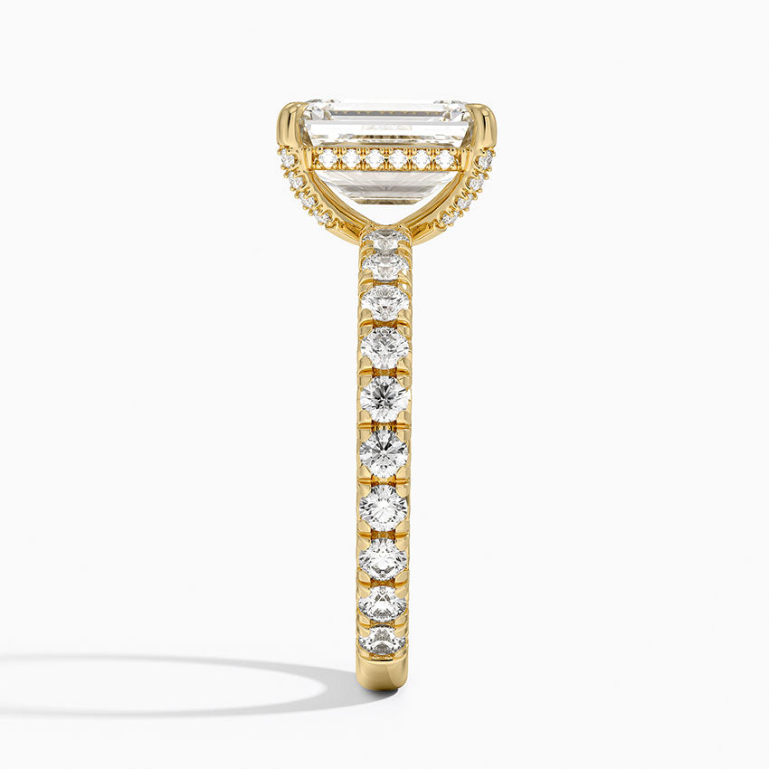Milford Diamond Ring - Yellow Gold - 2 ct - Side 2