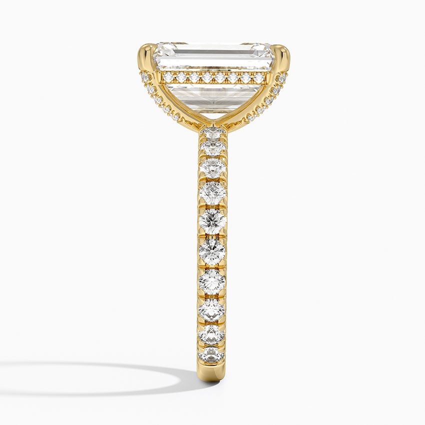 Milford Diamond Ring - Yellow Gold - 5 ct - Side 2