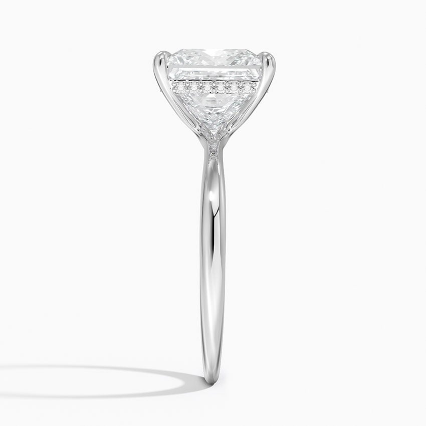 Athens Diamond Ring - White Gold - 3.5 ct - Side 2