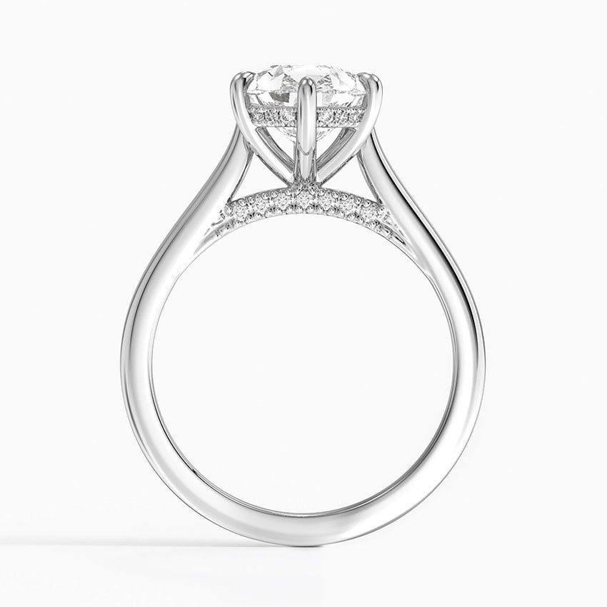 Maui Diamond Ring - White Gold - 2.5 ct - Side 2